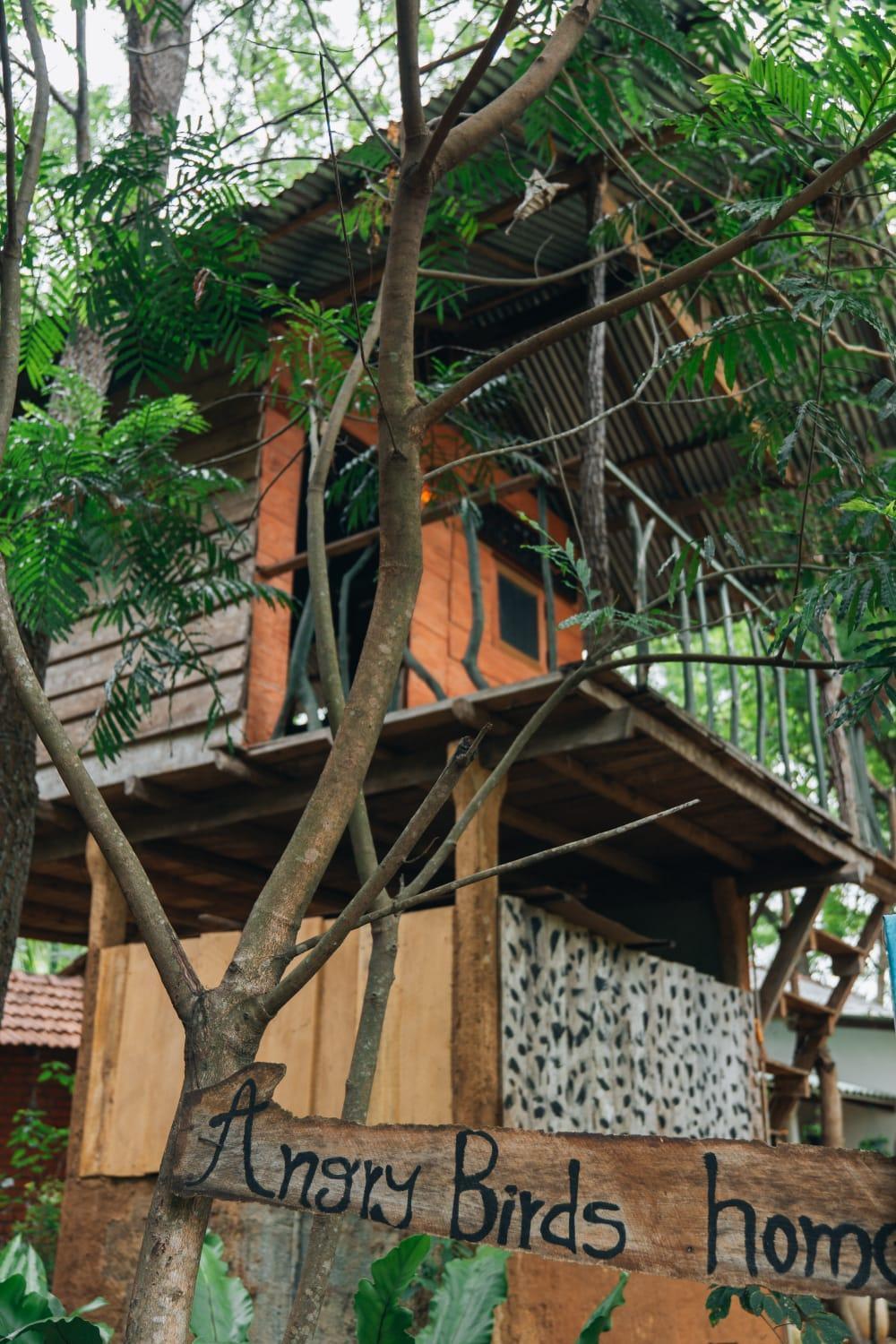 Angry Birds Tree House Apartman Habarana Kültér fotó